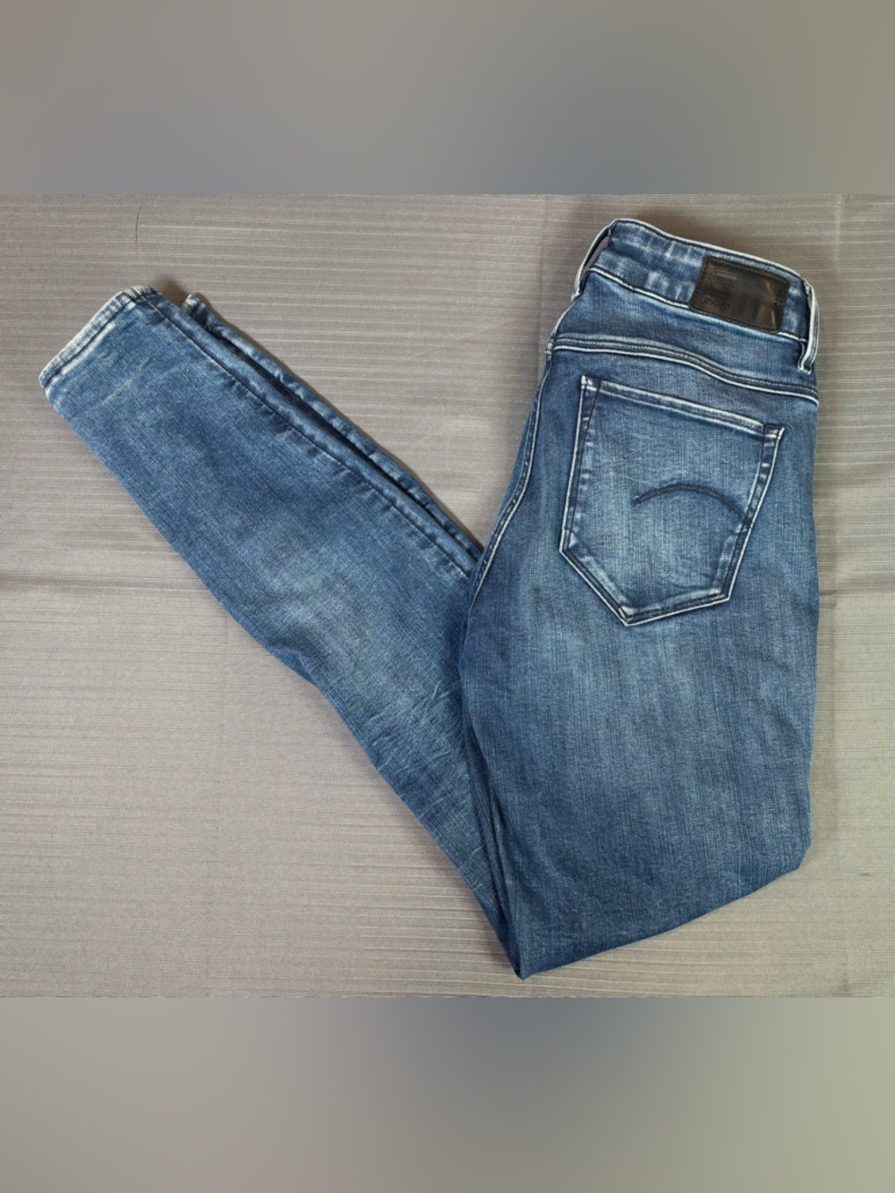 G-Star RAW Shape High Super Skinny Jeans Women’s W27 Stretch Faded Wash Denim